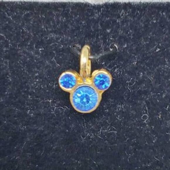 Disney Parks Mickey September Birthstone Charm NIP - Picture 2 of 6